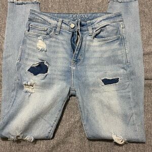 Arizona Jean Company Skinny Jeans Vintage Distressed